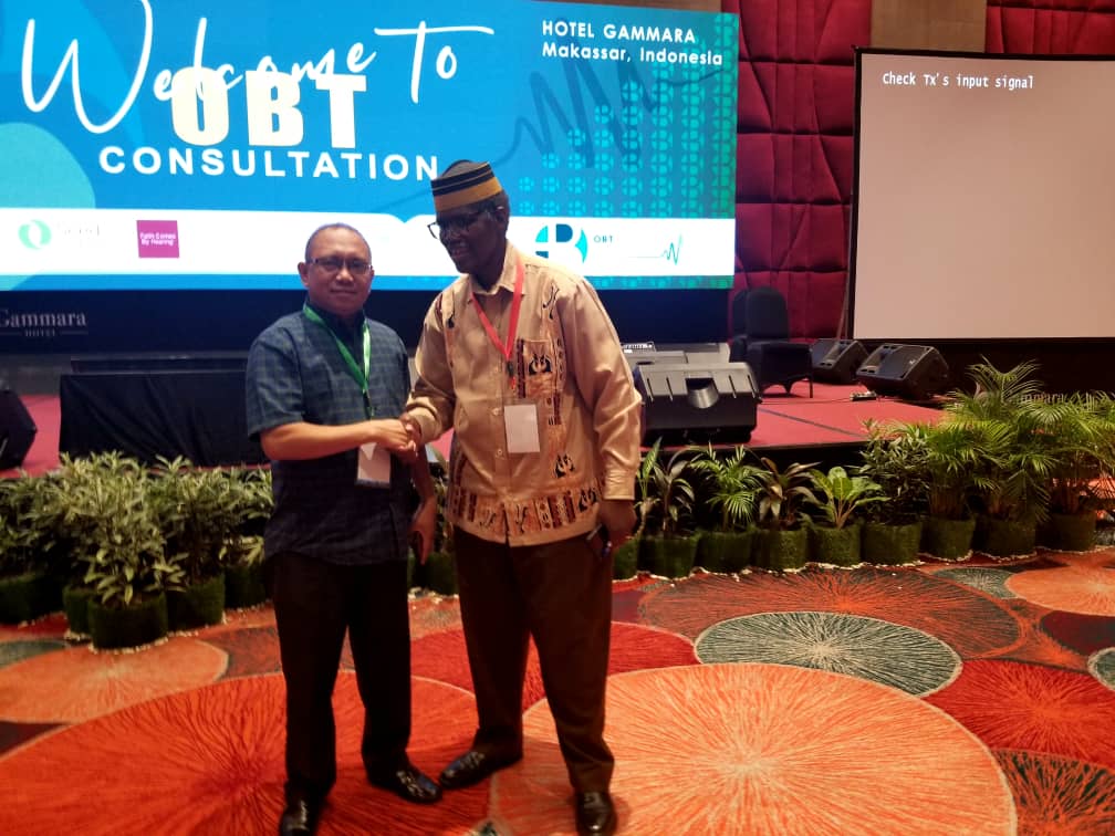 The Chairperson (BiLTA) at Indonesia OBT Conference