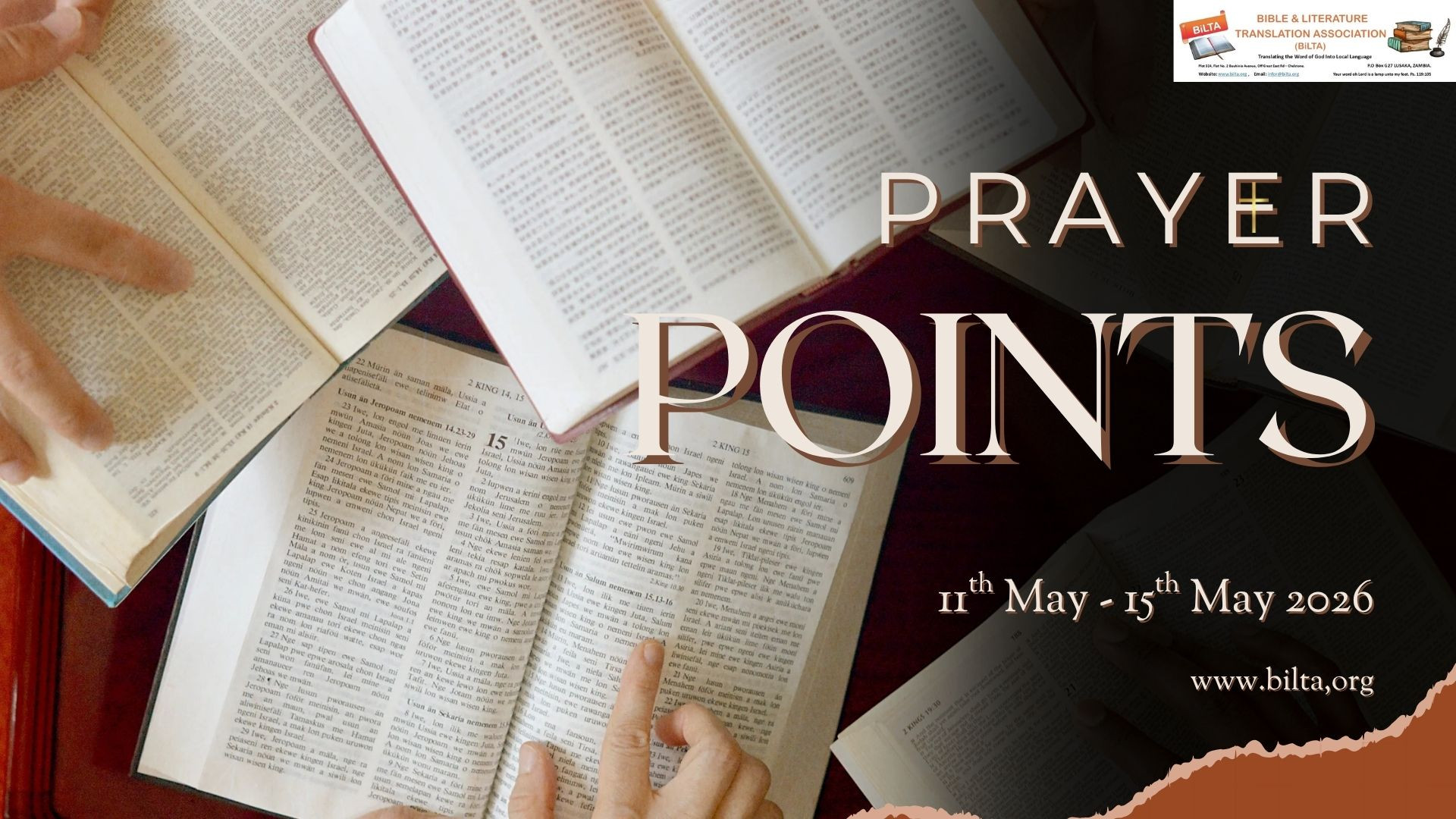 Weekly Prayer Guide