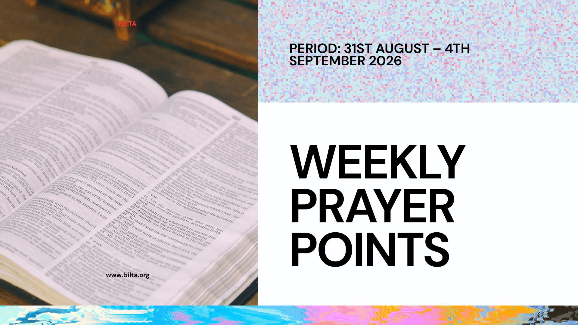 Weekly Prayer Guide