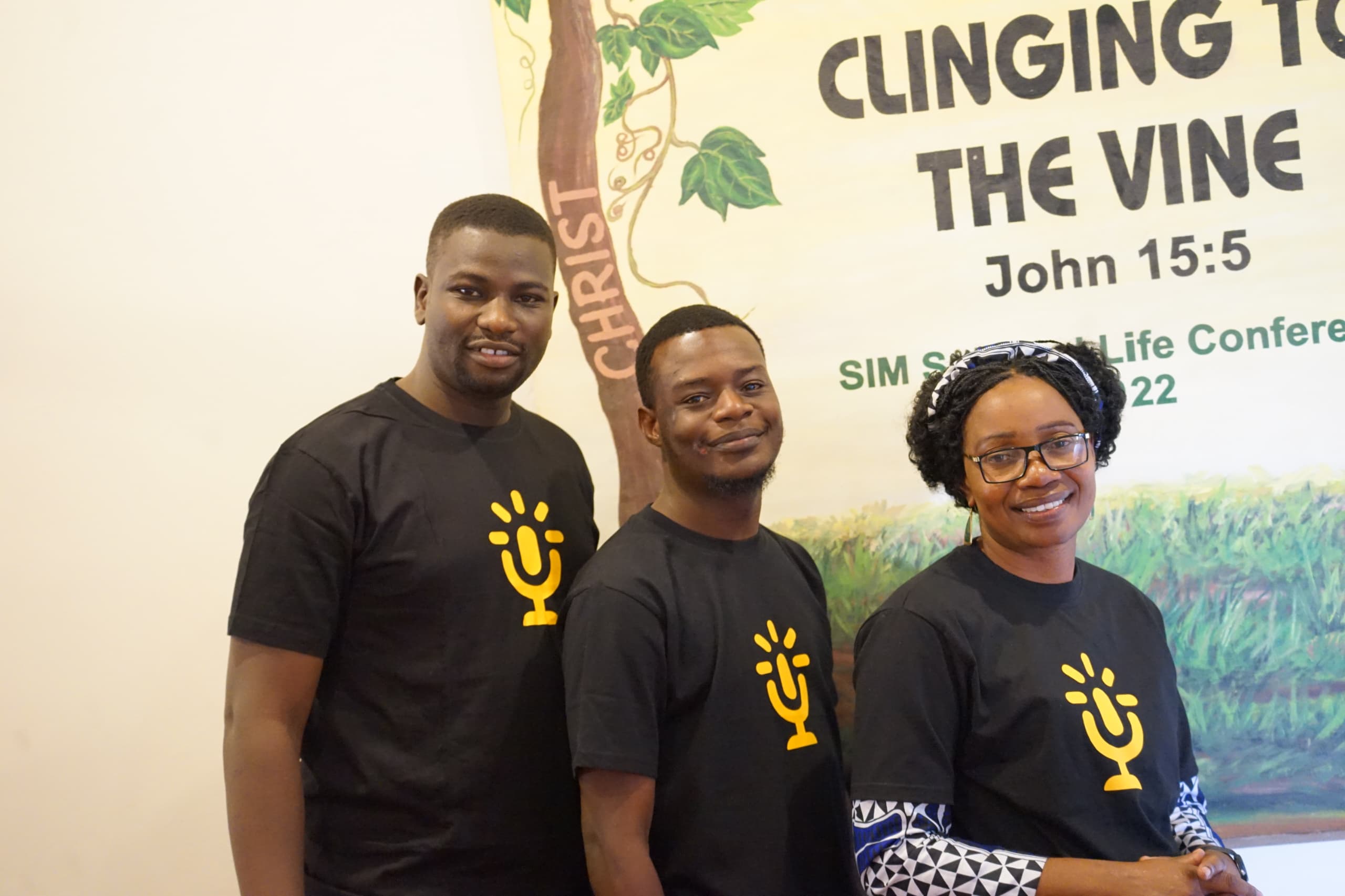 Bertha Chilembo and colleagues in Nigeria at the Workshop for Render 3